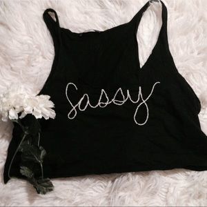 Brandy Melville "Sassy" Tank top